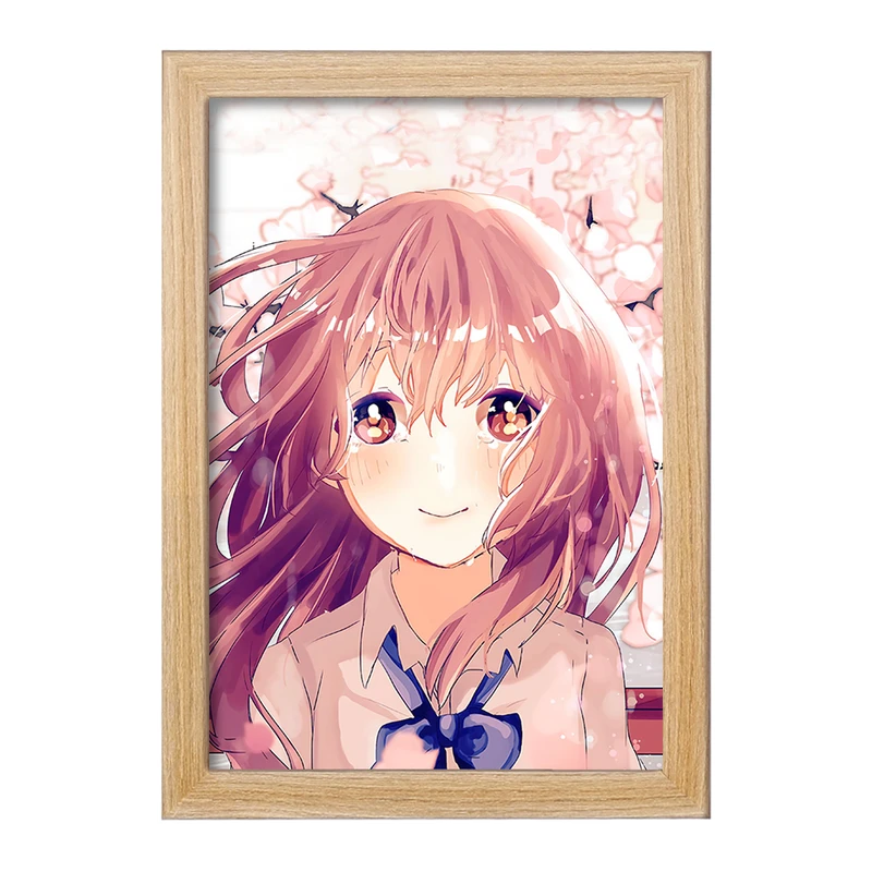 تابلو خندالو مدل شوکو نیشیمیا انیمه سایلنت ویس A Silent Voice  کد 15777