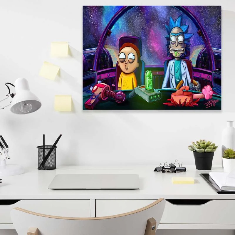 تابلو شاسی آتریسا مدل انیمیشن Rick and Morty