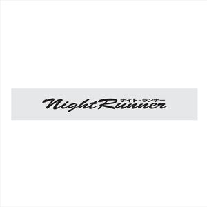 برچسب شیشه خودرو طرح ویندشیلد مدل آفتابگیر-Night runer