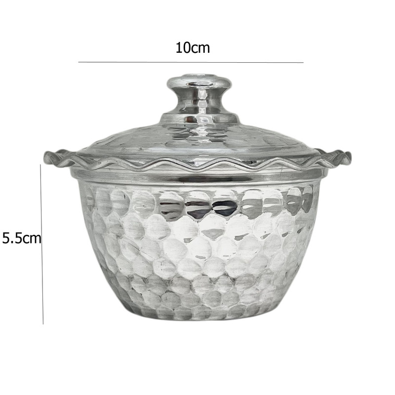 قندان مدل روحی طرح پولکی 4851