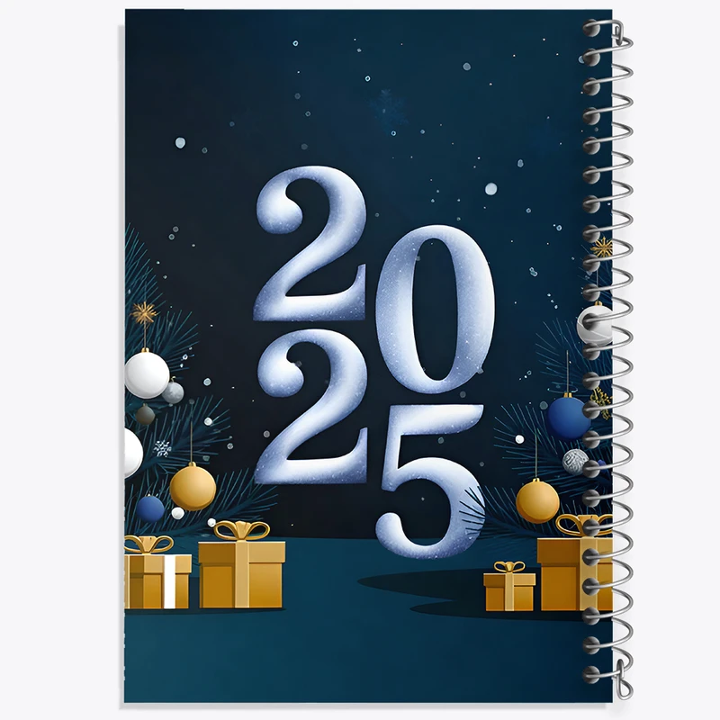 دفتر مشق 50 برگ خندالو طرح سال 2025 میلادی کد F8038