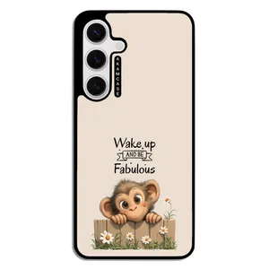 AKAM AMC-WSGS24-ANIMALS QOUTES-26 Cover For Samsung Galaxy S24