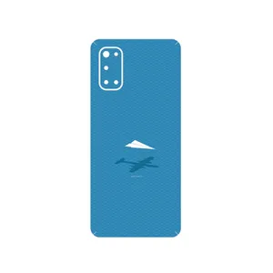 MAHOOT Minimal Paper Airplane Cover Sticker for Realme 7 Pro