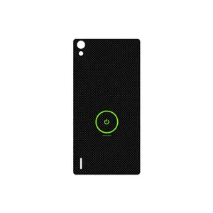 MAHOOT Minimal Power Button Cover Sticker for Huawei Ascend P7