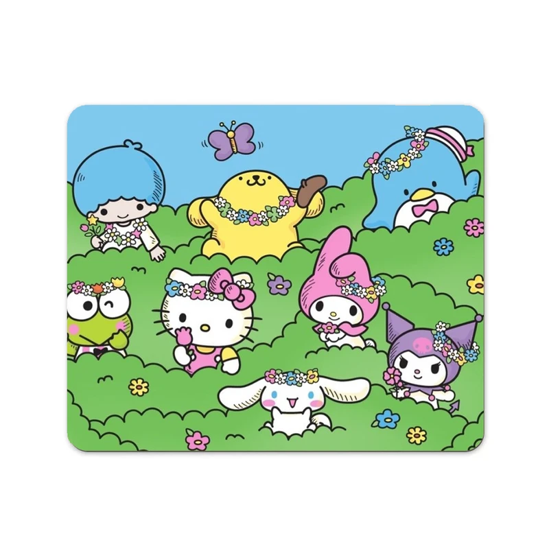 ماوس پد پاد آفرین مدل کارتونی کرومی و مای ملودی هلوکیتی کد P735 سایز 19*24 سانتی متر