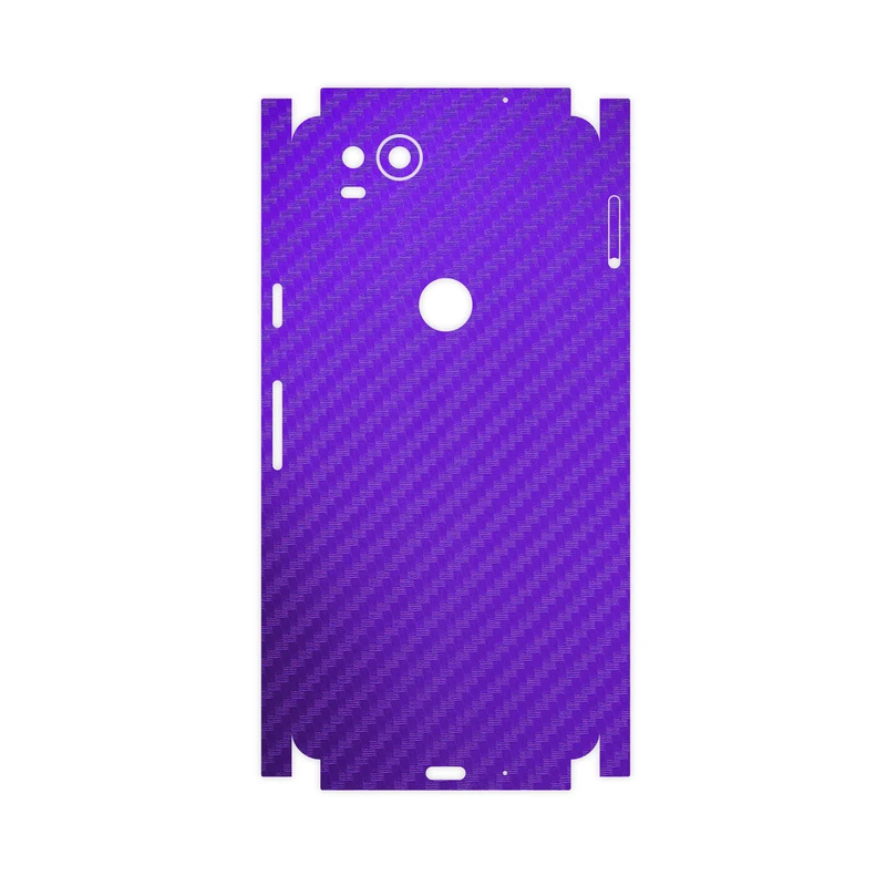 برچسب پوششی ماهوت مدل Purple-Fiber-FullSkin مناسب برای گوشی موبایل گوگل Pixel 2