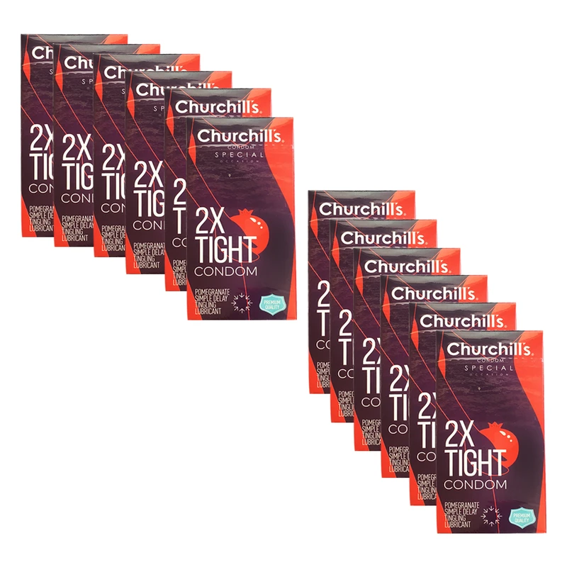 کاندوم چرچیلز کد 144.Sh1988 مجموعه 12 عددی