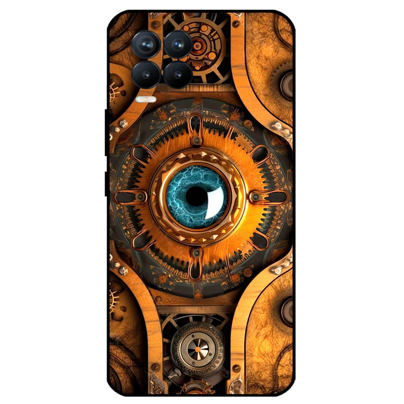 کاور مگافون طرح گاوصندوق مدل 1900 مناسب برای گوشی موبایل ریلمی 8 4G / 8 Pro    