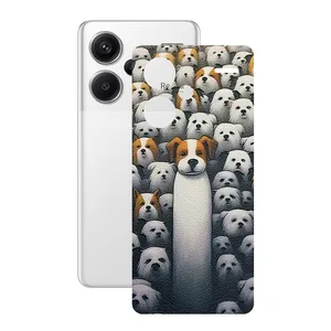 Remax cover sticker Leth model dog design suitable for Xiaomi Redmi Note 13 Pro Plus mobile phone