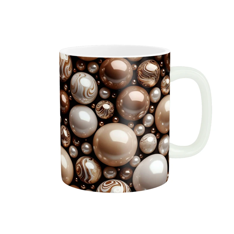 ماگ پاد آفرین طرح مروارید کد 4066