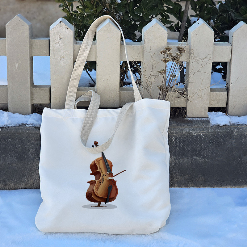 ساک خرید خندالو مدل ویولنسل کد H1630