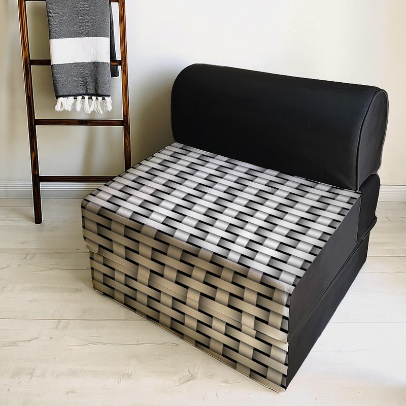 مبل تختخواب شو یک نفره نوپه هوم مدل مدرن سبدی M1166