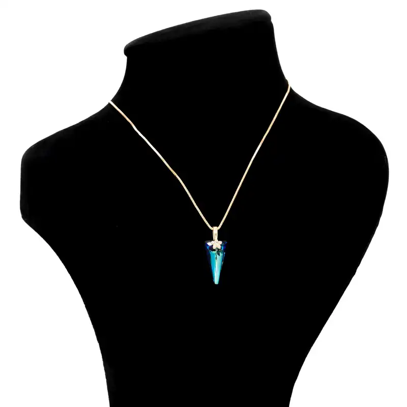 گردنبند زنانه ژوپینگ مدل شکوفه کد 2081241