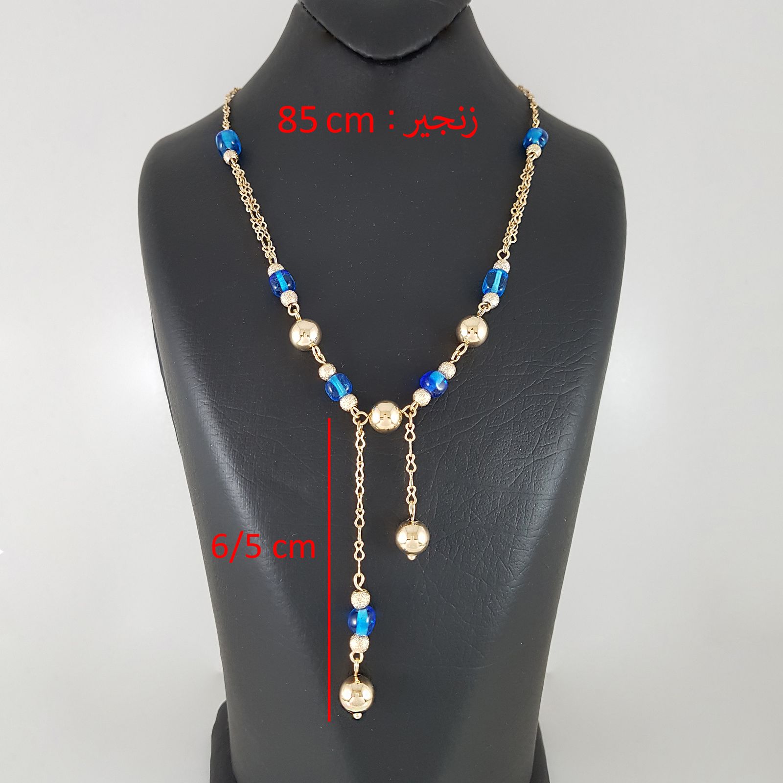 گردنبند زنانه ژوپینگ مدل رولباسی کد 1390 -  - 3