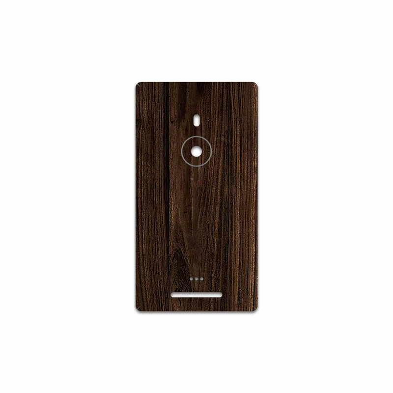 برچسب پوششی ماهوت مدل Dark Walnut Wood مناسب برای گوشی موبایل نوکیا Lumia 925