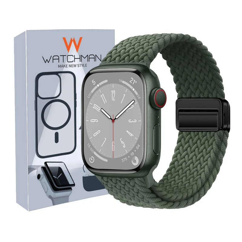 بند واچ من مدل Braided Magnetic مناسب برای اپل واچ سری 10 سایز 42 میلی متری