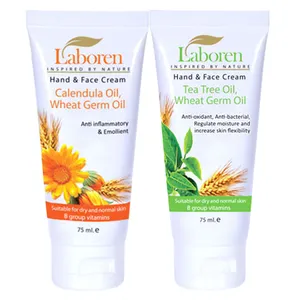 مجموعه کرم مرطوب کننده لابورن مدل  Calendula & Tee مجموعه 2 عددی