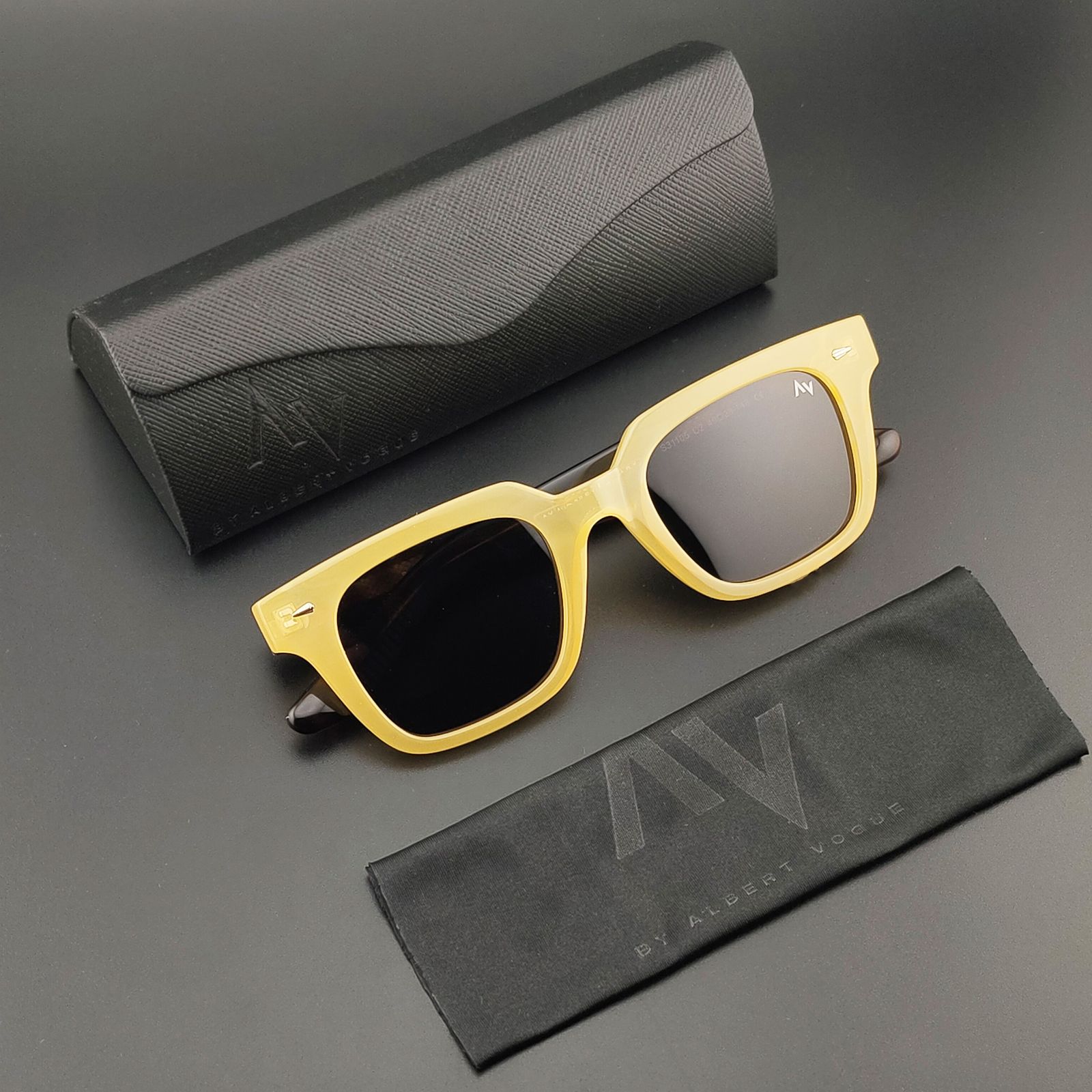 عینک آفتابی آلبرت وگ مدل S31105C2 Acetate Avantgarde Visionary -  - 7