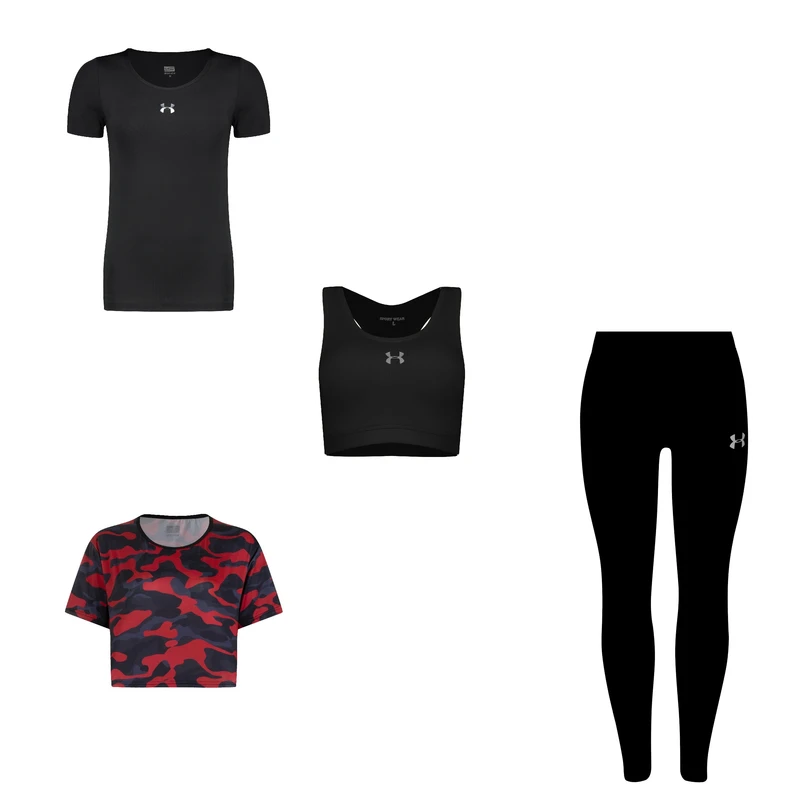 ست چهار تکه لباس ورزشی زنانه مدل 1801-4101-7101-56