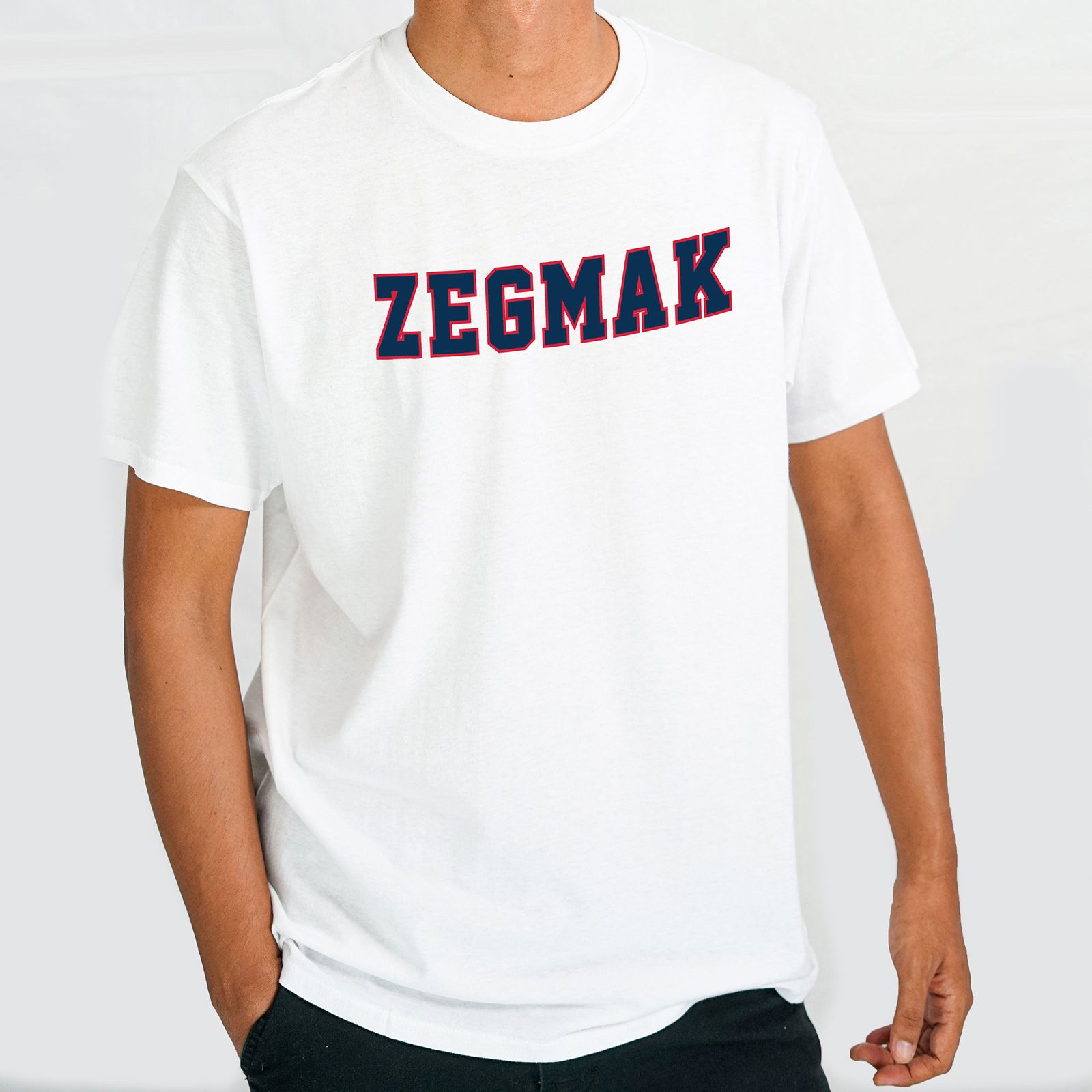 تی شرت اورسایز آستین کوتاه مردانه زگماک مدل ZEG1 -  - 1