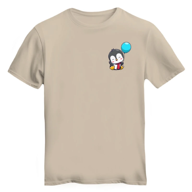 تی شرت آستین کوتاه زنانه مدل پنگوئن کد ۳