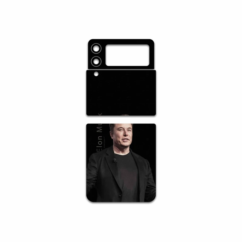 برچسب پوششی ماهوت مدل Elon-Musk مناسب برای گوشی موبایل سامسونگ Galaxy Z Flip3 5G