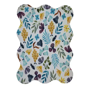 پادری مدل دالبر طرح گل کد 9340 سایز 80x110 سانتی متر 