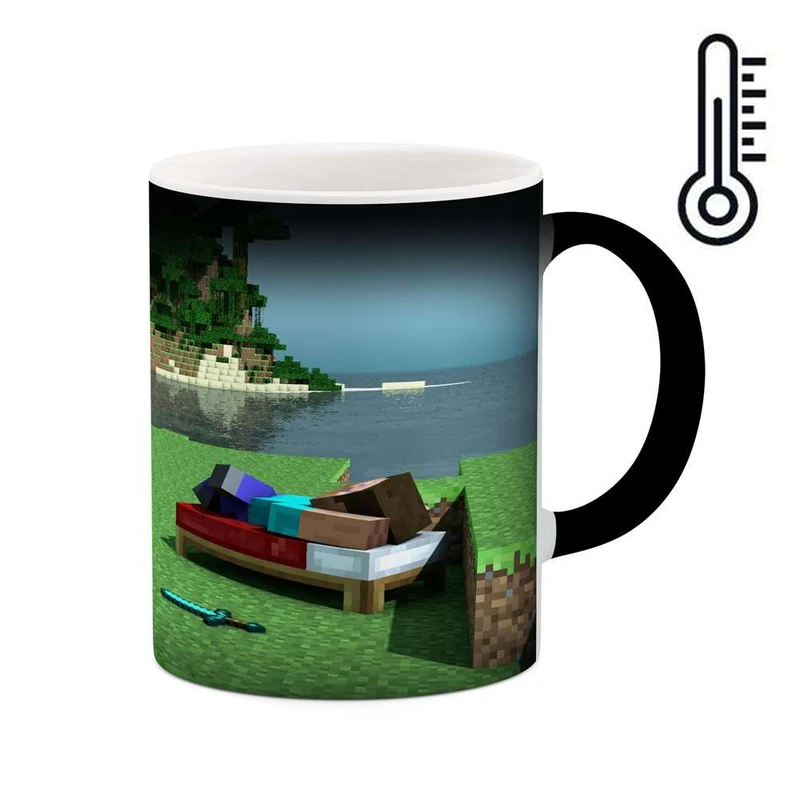 ماگ حرارتی کاکتی مدل ماینکرافت کد mgh13078