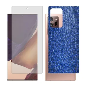Glass together model matte screen protector suitable for Samsung Galaxy Note20 Ultra 5G mobile phone with back cover sticker