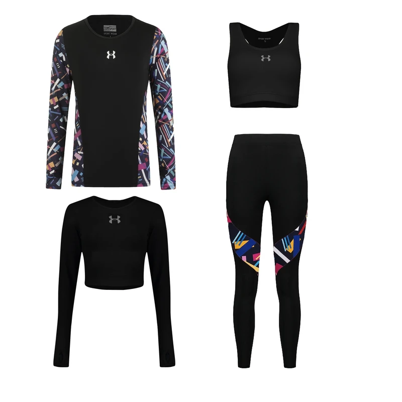 ست چهار تکه لباس ورزشی زنانه مدل 1401-1801-63-75