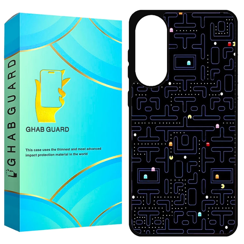 کاور قاب گارد طرح پکمن مدل S25EG مناسب برای گوشی موبایل سامسونگ Galaxy S25 Edge