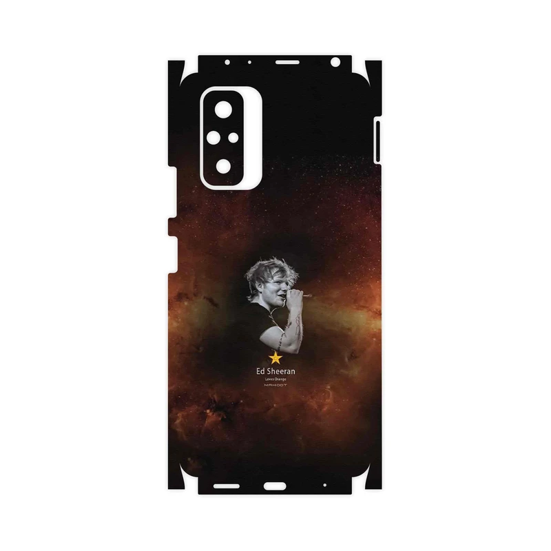 برچسب پوششی ماهوت مدل Ed Sheeran-FullSkin مناسب برای گوشی موبایل شیائومی Redmi Note 10 Pro