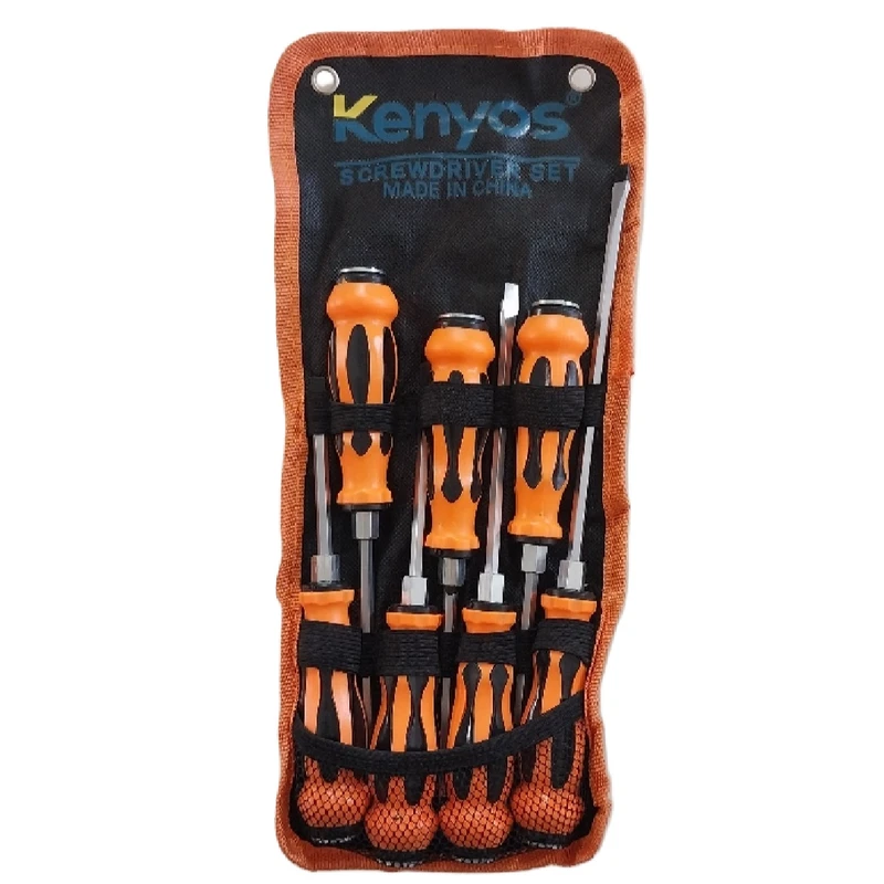 پیچ گوشتی ضربه خور کینیوس مدل set7  بسته 7 عددی