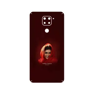 MAHOOT Portrait of an Indian Woman Cover Sticker for Xiaomi Redmi Note 9