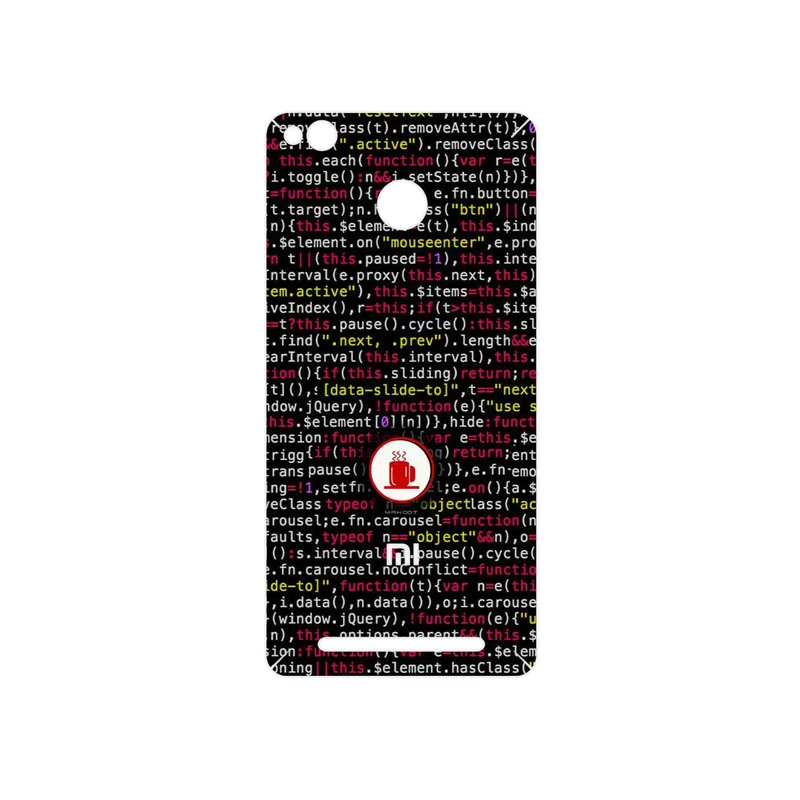 برچسب پوششی ماهوت مدل Programming 1 مناسب برای گوشی موبایل شیائومی Redmi 3 Pro