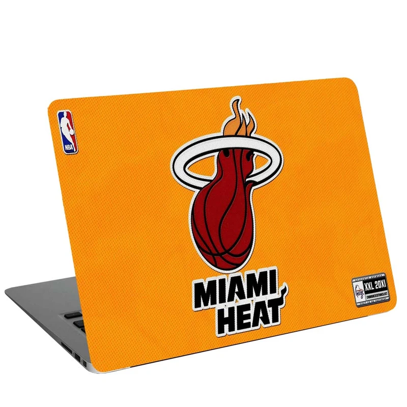 استیکر لپ تاپ طرح Miami Heat Basketball کد C-129 مناسب برای لپ تاپ 15.6 اینچ