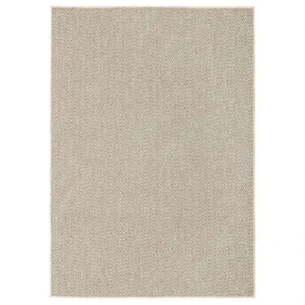 فرش ماشینی 1000 شانه ایکیا زمینه بژ حاشیه بژ مدل LYDERSHOLM