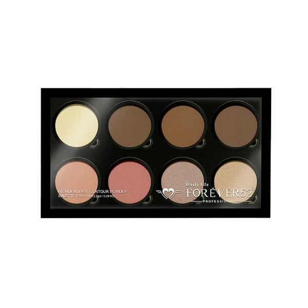 عکس شماره 2 : پالت کانتور و هایلایتر فوراور فیفتی تو مدل intensity شماره fhc002