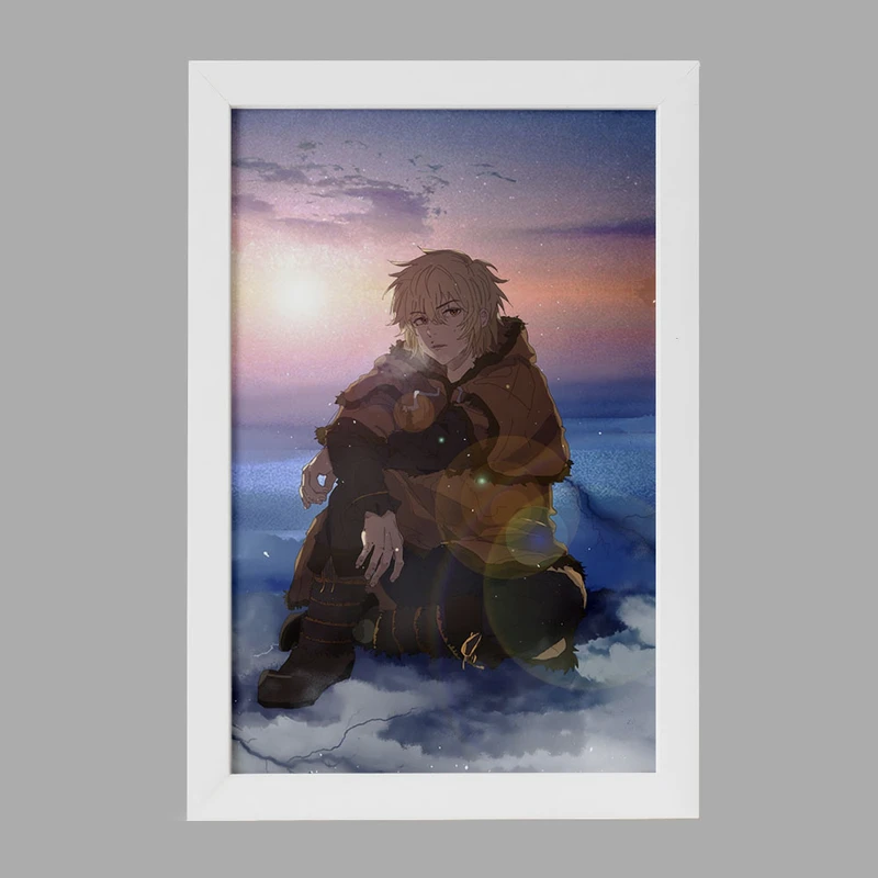تابلو خندالو مدل تورفین انیمه حماسه وینلند Vinland Saga کد 27494