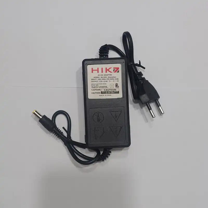 آداپتور 12 ولت 2 آمپر هایک مدل HIK