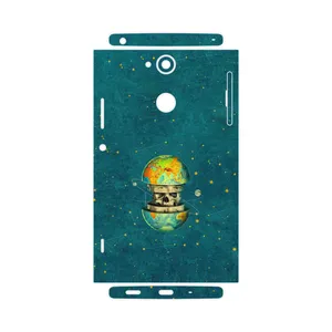MAHOOT Collage of Earth Face-FullSkin Cover Sticker for Sony Xperia XA2