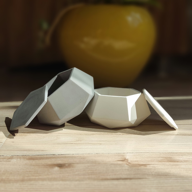 قندان مدل s-2 بتنی مجموعه 2 عددی