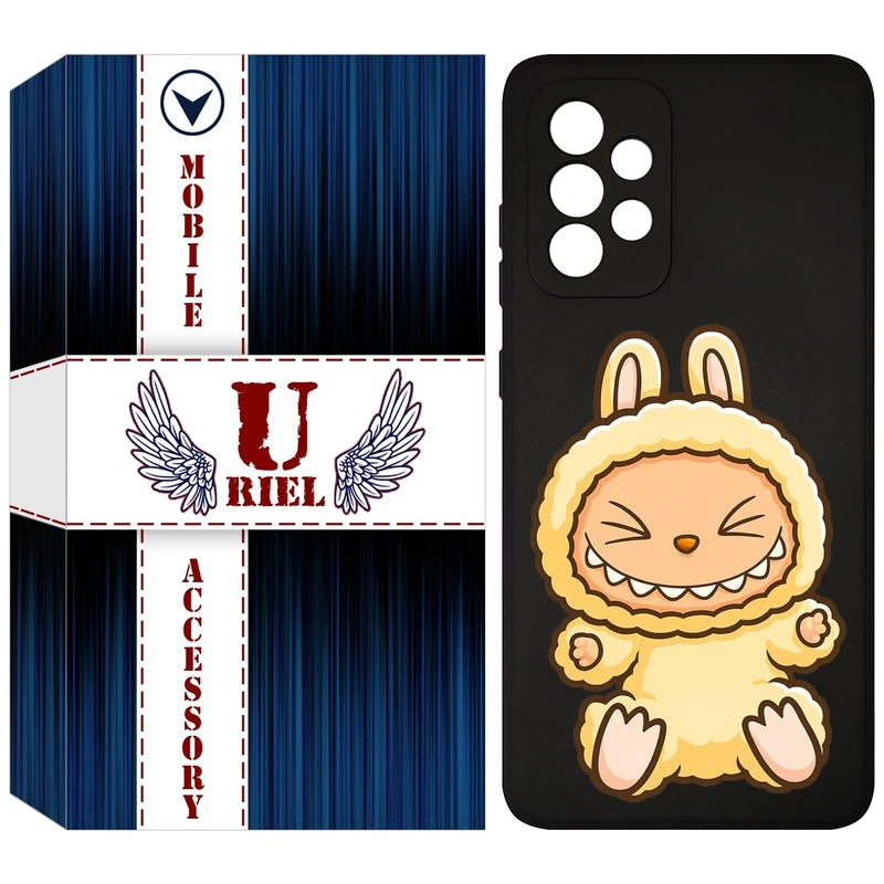 کاور یوریل مدل KSH کد 135 طرح عروسک لبوبو مناسب برای گوشی موبایل سامسونگ Galaxy A33 5G