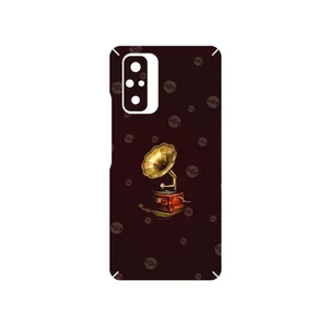 MAHOOT Gramophone Nostalgia Cover Sticker for Xiaomi Redmi Note 10 Pro Max
