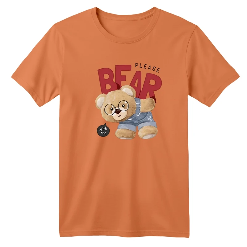 تی‌شرت آستین کوتاه لانگ بچگانه مدل تدی