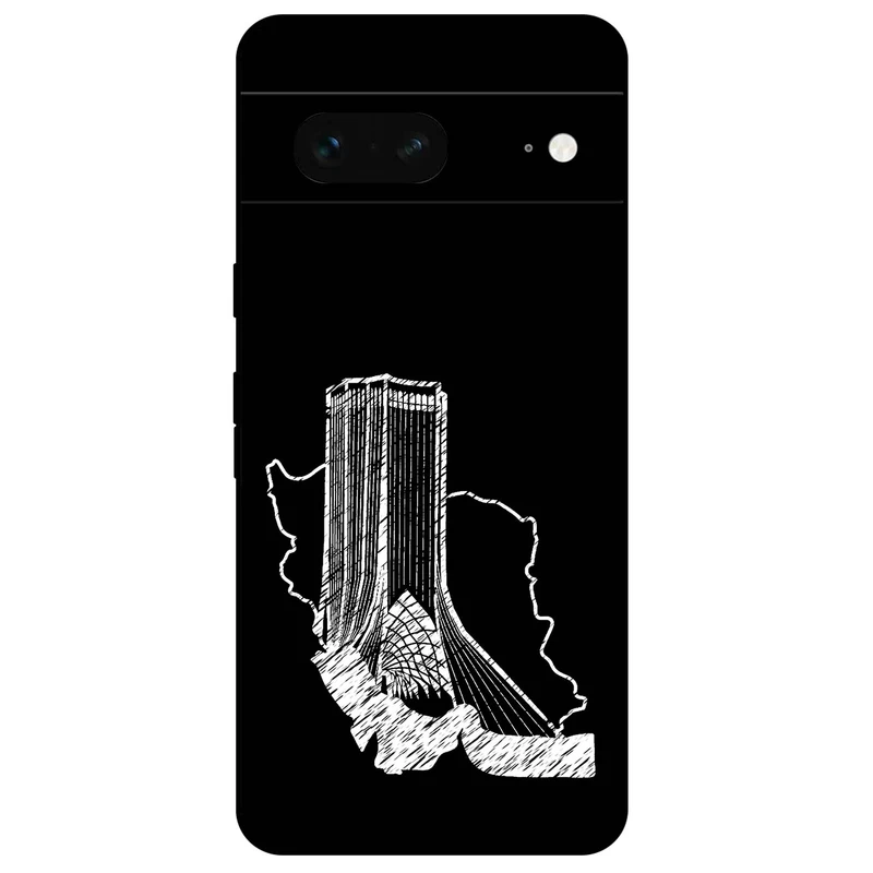 کاور مگافون طرح برج آزادی مدل 1628 مناسب برای گوشی موبایل گوگل Pixel 7