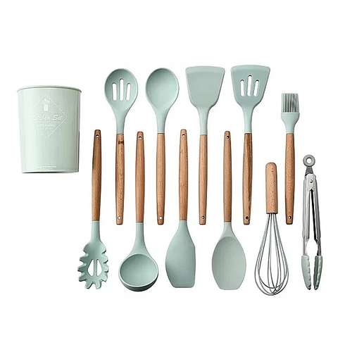 سرویس کفگیر و ملاقه 12 پارچه وون مدل KITCHEN LIFE-1007