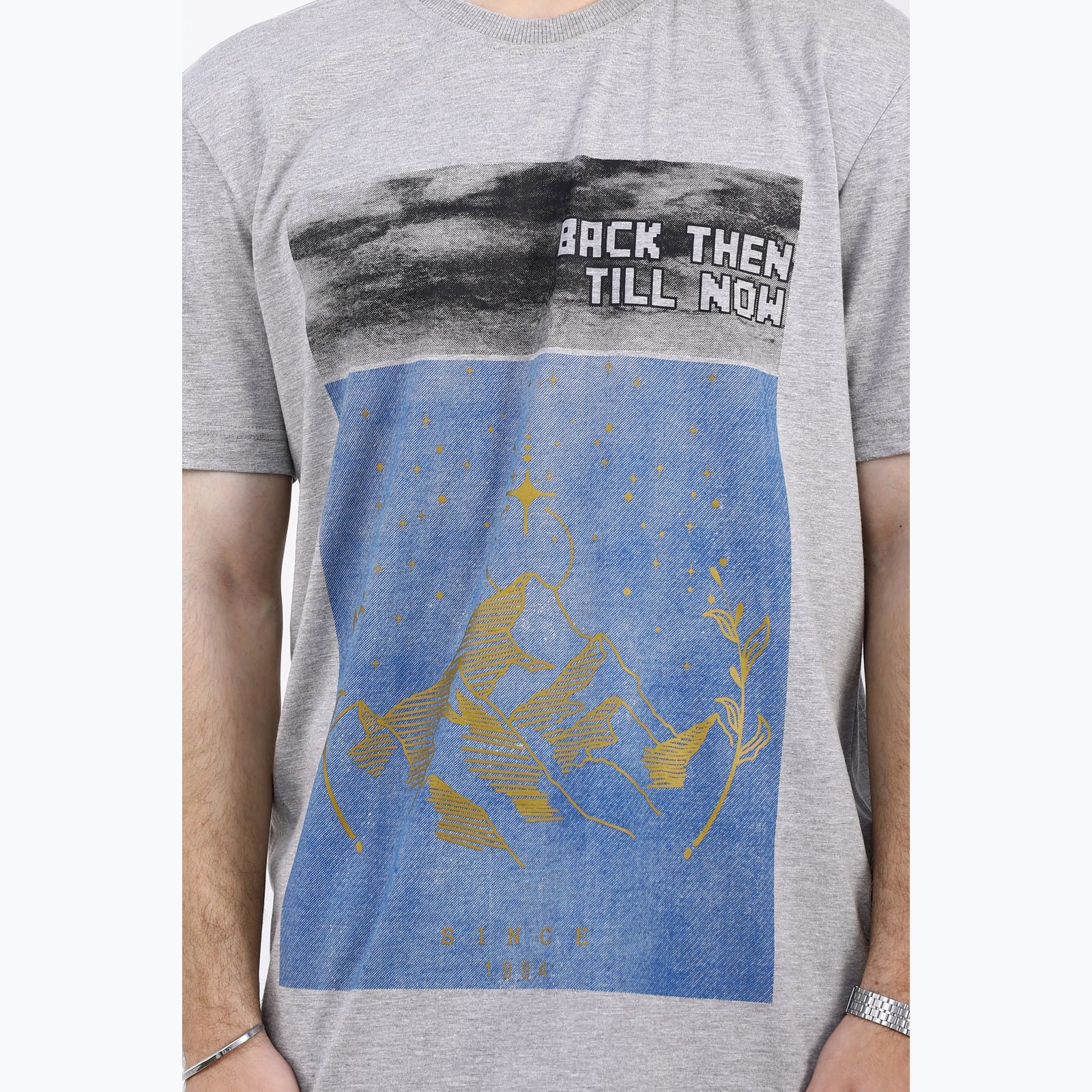 تی شرت آستین کوتاه مردانه پاتن جامه مدل 131621030067642 -  - 4