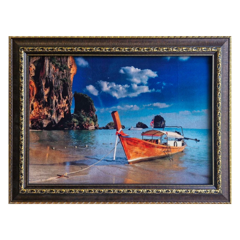 تابلو فرش ماشینی طرح منظره  مدل 310 