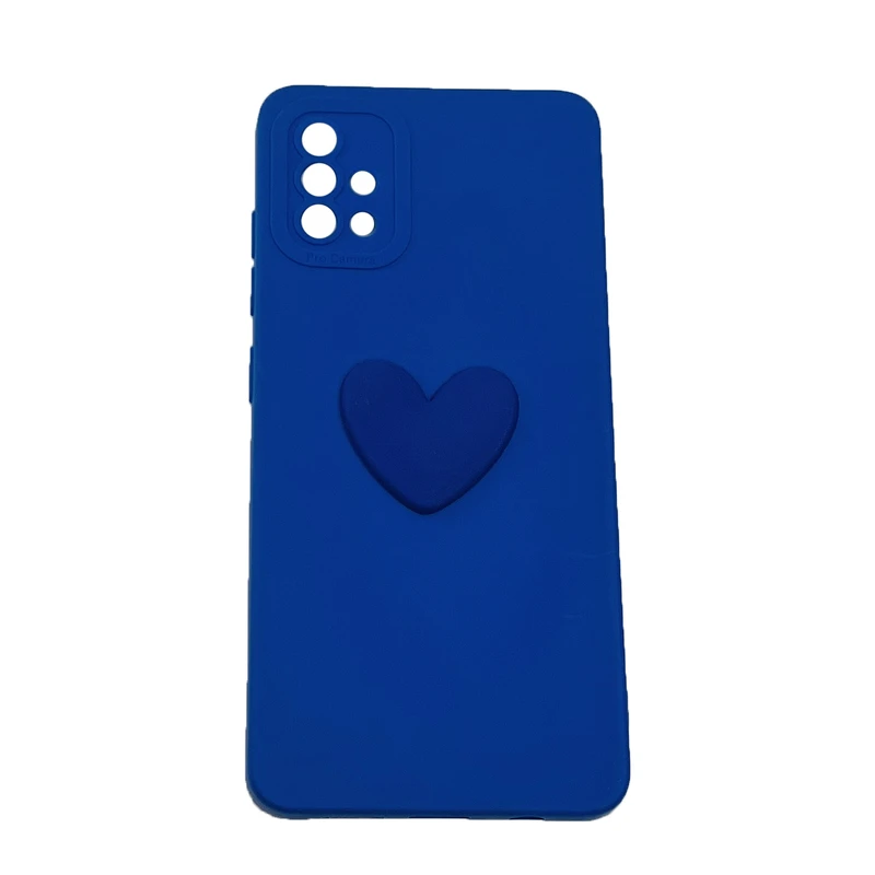 کاور مدل قلب برجسته مناسب برای گوشی موبایل سامسونگ Galaxy A51